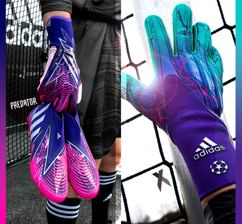 adidas Champions Code Pack Goalkeeper Gloves and Football Boots