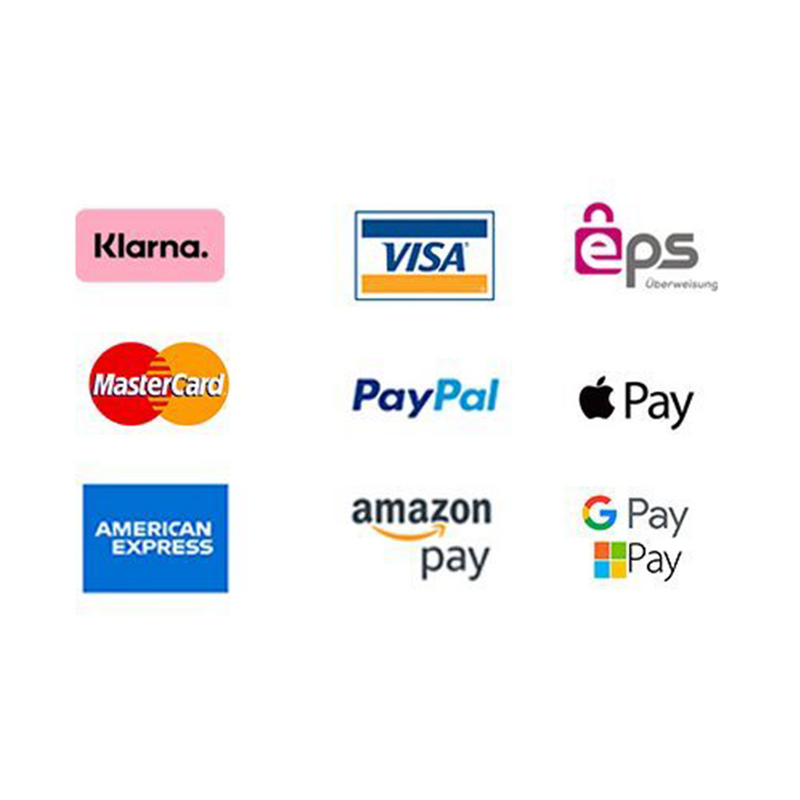 Tons of payment methods