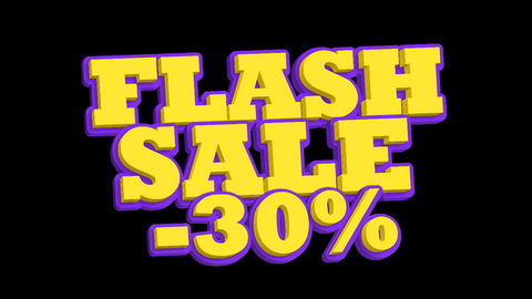 Flash Sale 2023 - -30% su TUTTO per le prossime 72 ore!