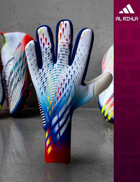 adidas Al Rihla | Les gants de gardien de but et les chaussures de football de la Coupe du Monde 2022
