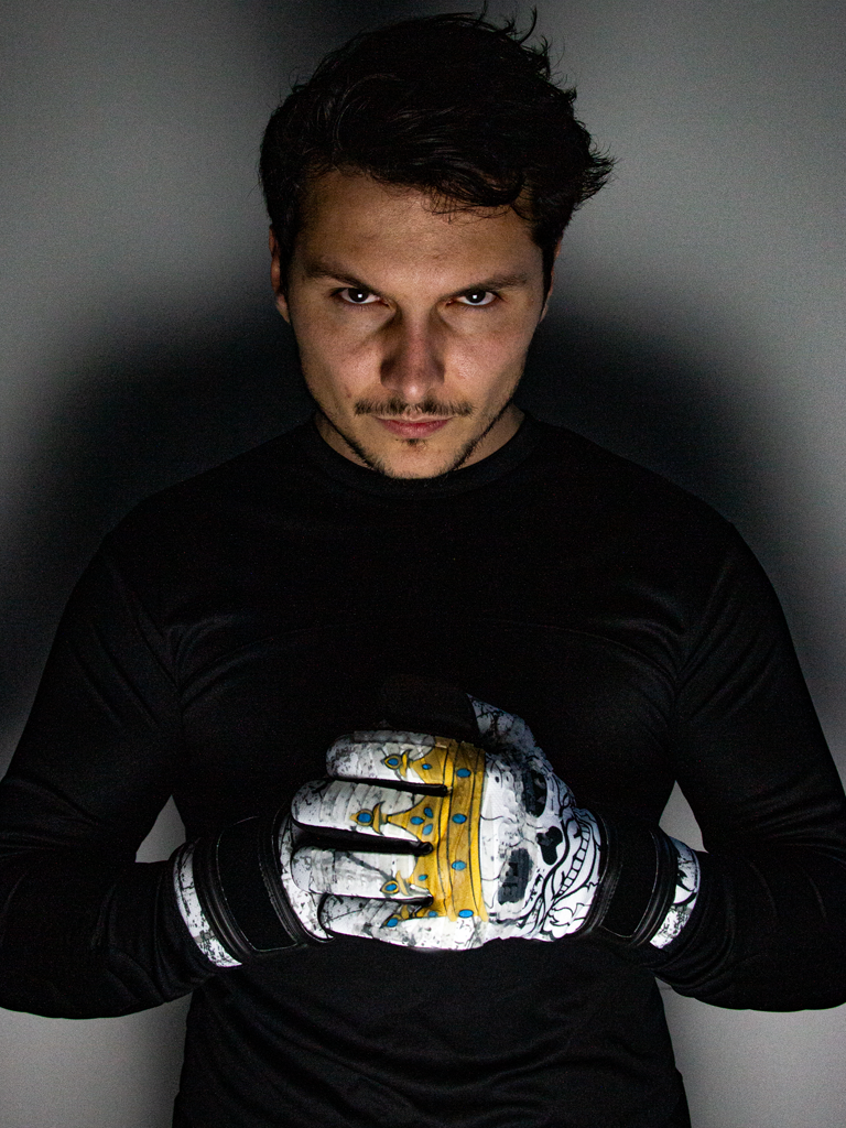 KEEPERsport Knee Guard PowerPadded Hero Black