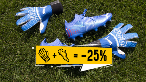 Achetez des gants de gardien de but et des chaussures de football en combinaison et économisez
