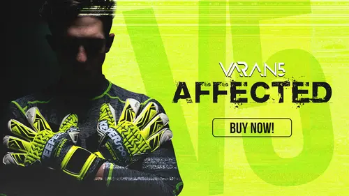 OUT NOW! VARAN 5 #AFFECTEDV5 Torwarthandschuhe & Textil