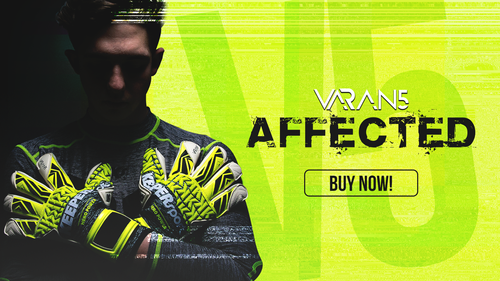 OUT NOW! VARAN 5 #AFFECTEDV5 Torwarthandschuhe &amp; Textil