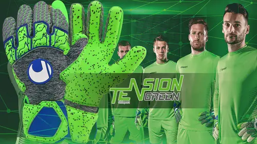 uhlsport #TensionGreen guanti portiere