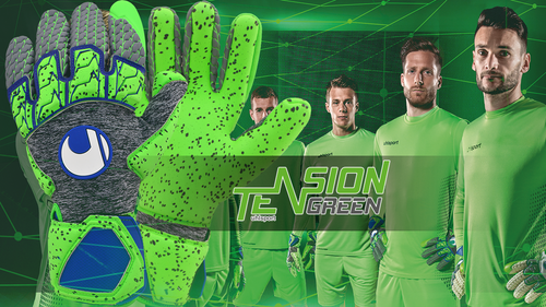 uhlsport #TensionGreen Torwarthandschuhe