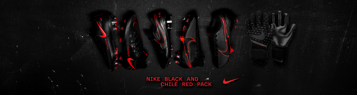 NIKE Black Chile Red Pack