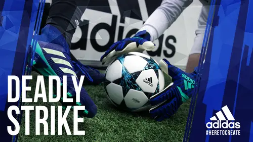 adidas #Deadlystrike - guanti da portiere e scarpe da calcio