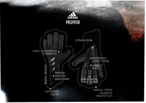 Adidas predator pro store nc blackout