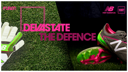 NEW BALANCE AT KEEPERsport: Devastate the defence