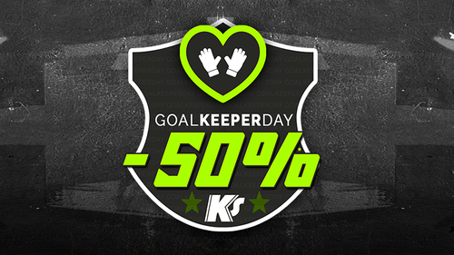 GoalkeeperDay - všetky produkty KEEPERsport za polovičnú cenu