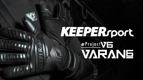 The very first Varan6 goalkeeper glove from KEEPERsport #ProjectV6