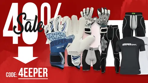 Goalkeeper's - Save up to 40% only this weekend