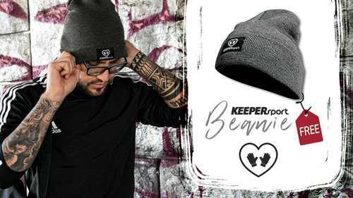 Gratis KEEPERsport Winter Beanie für alle Torhüter