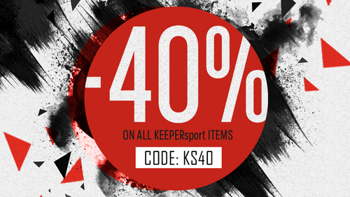 Amazing Keepersport Deal – KS40! Torwartartikel von KEEPERsport -40%!