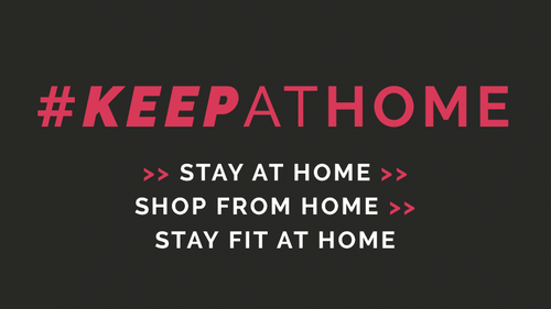 #KeepAtHome : Passez vos commandes en ligne et entrainez vous chez vous