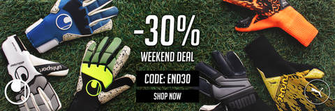 Weekend Deal with at least 30% on uhlsport and PUMA