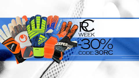 KEEPERsport RC Week : 30%  de remise sur tous les gants en coupe classique et coutures plates