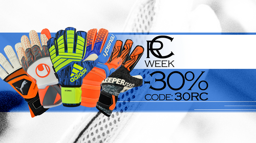 KEEPERsport RC-WEEK: -30% auf alle Torwarthandschuhe mit Außennaht