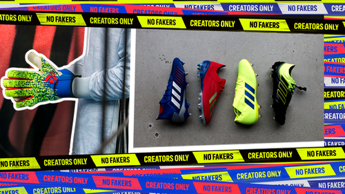 adidas Exhibit Pack Torwarthandschuhe und Fußballschuhe