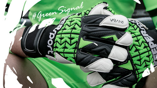 #GreenSignal Torwarthandschuhe von KEEPERsport!