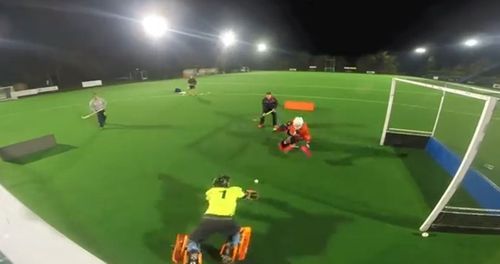 Lernen von den Profis (Field Hockey)