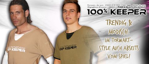 100% KEEPER Lifestyle Kollektion by KEEPERsport