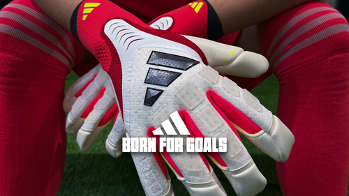 adidas Born for Goals Pack: die neuen Torwarthandschuhe und Fußballschuhe!