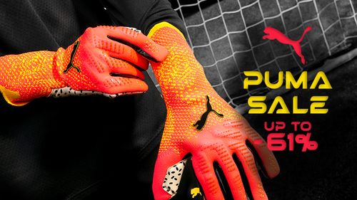 Puma Deal: Risparmia ora  su guanti da portiere e sulle scarpe da calcio