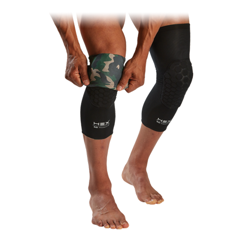 Manicotti Compressivi McDavid HEX MGrid Per Gambe &ndash; Adulto, Unisex, Protezione Muscolare