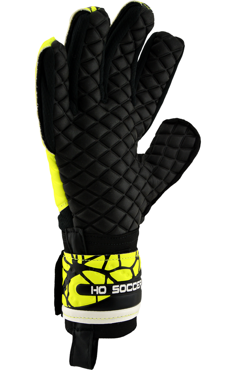 HO Soccer Guanti Da Portiere Initial Arena NG Red – Taglia 2, Nero/Rosso Per Bambini - 3