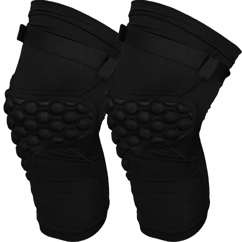 KEEPERsport Knee Guards PowerPadded Black