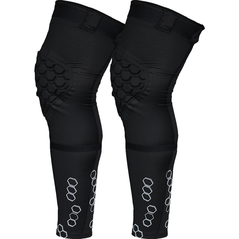 KEEPERsport Knee Guards PowerPadded Hero Black