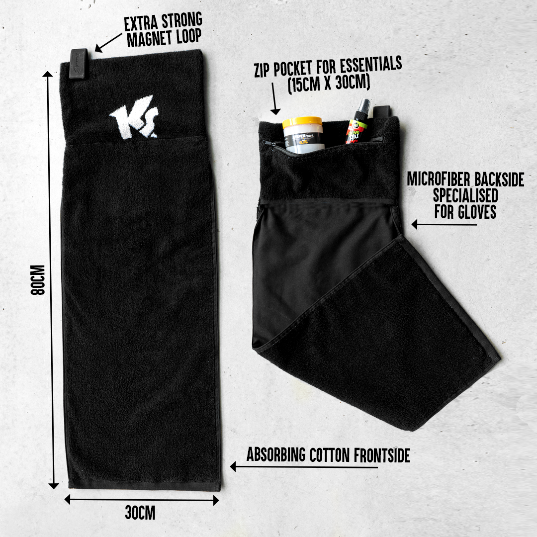 KEEPERsport TOWEL 30 cm x (80+15cm) image 2