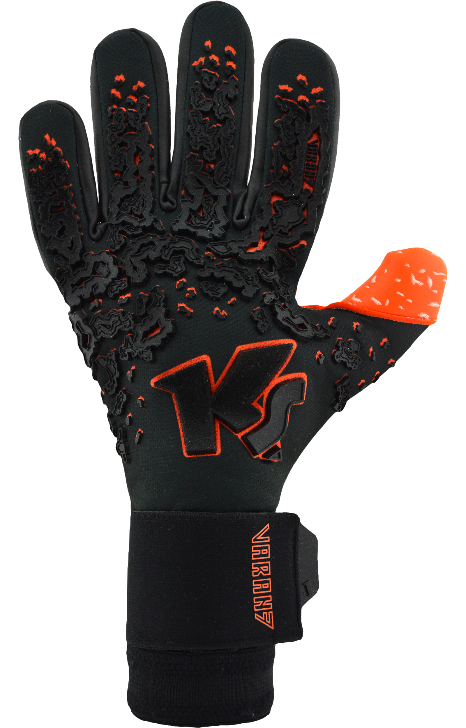 Elite Sport 2022 Neo Orange Goalkeeper Gloves - orange-black, 10