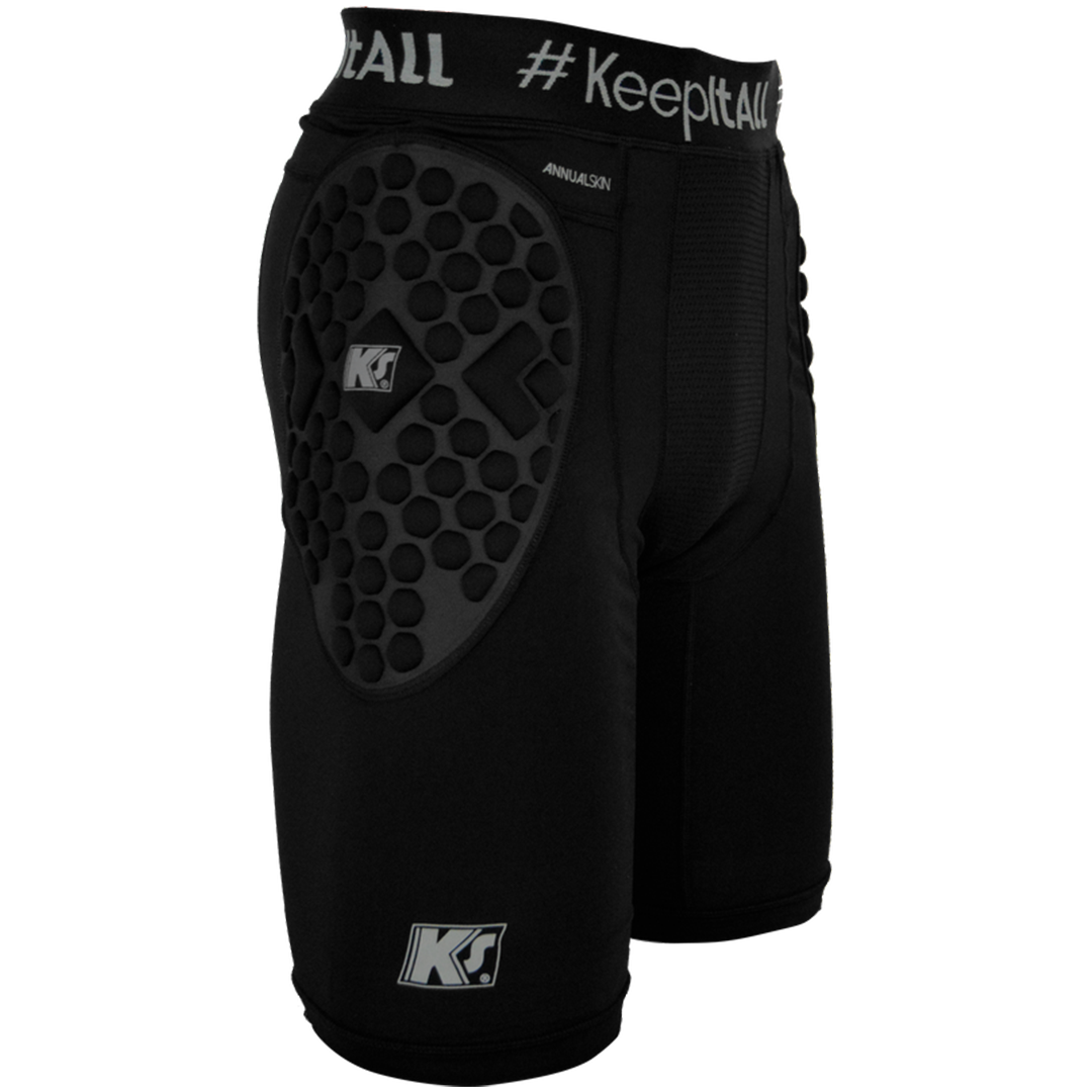 Uhlsport Keepersshorts Bionikframe Padded - Zwart/Oranje