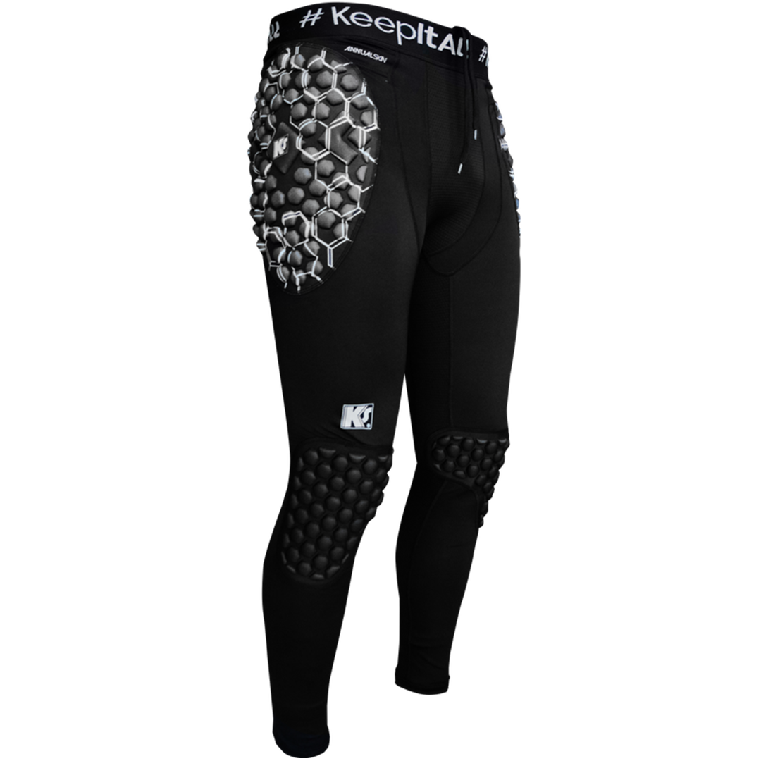 KEEPERsport Underpants Powerpadded Knee Crna