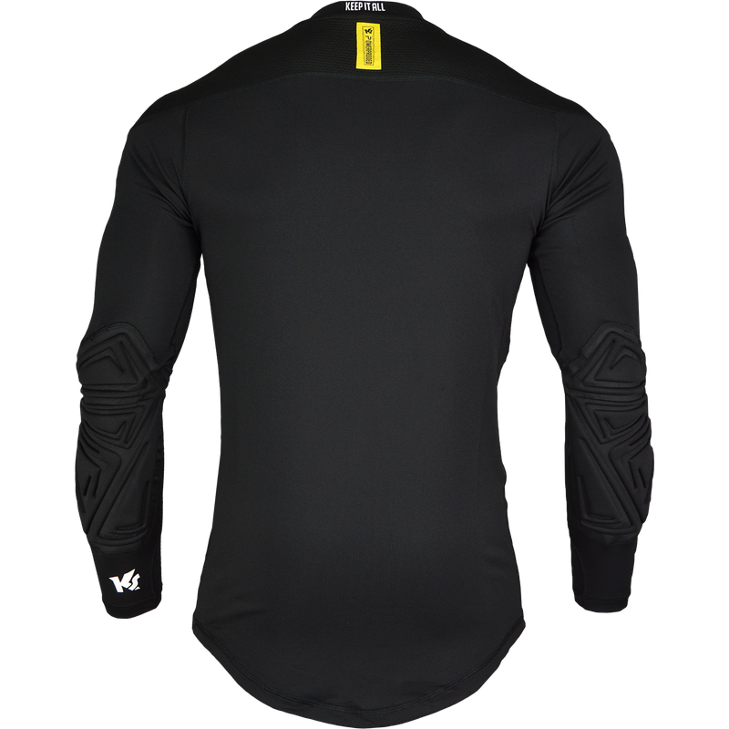 KEEPERsport Undershirt PowerPadded Jun Black