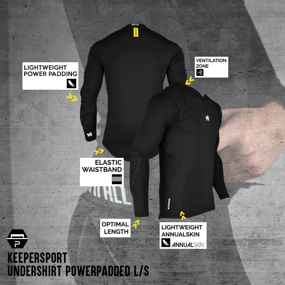 KEEPERsport Undershirt PowerPadded l/s Junior image 4