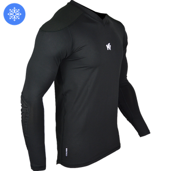 KEEPERsport Undershirt PowerPadded Coldskin l/s Junior