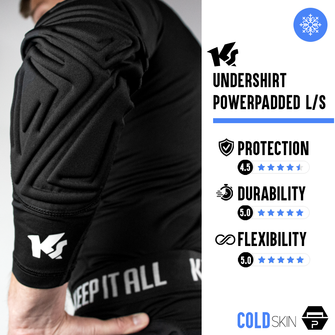 KEEPERsport Undershirt PowerPadded Coldskin l/s Junior image 2