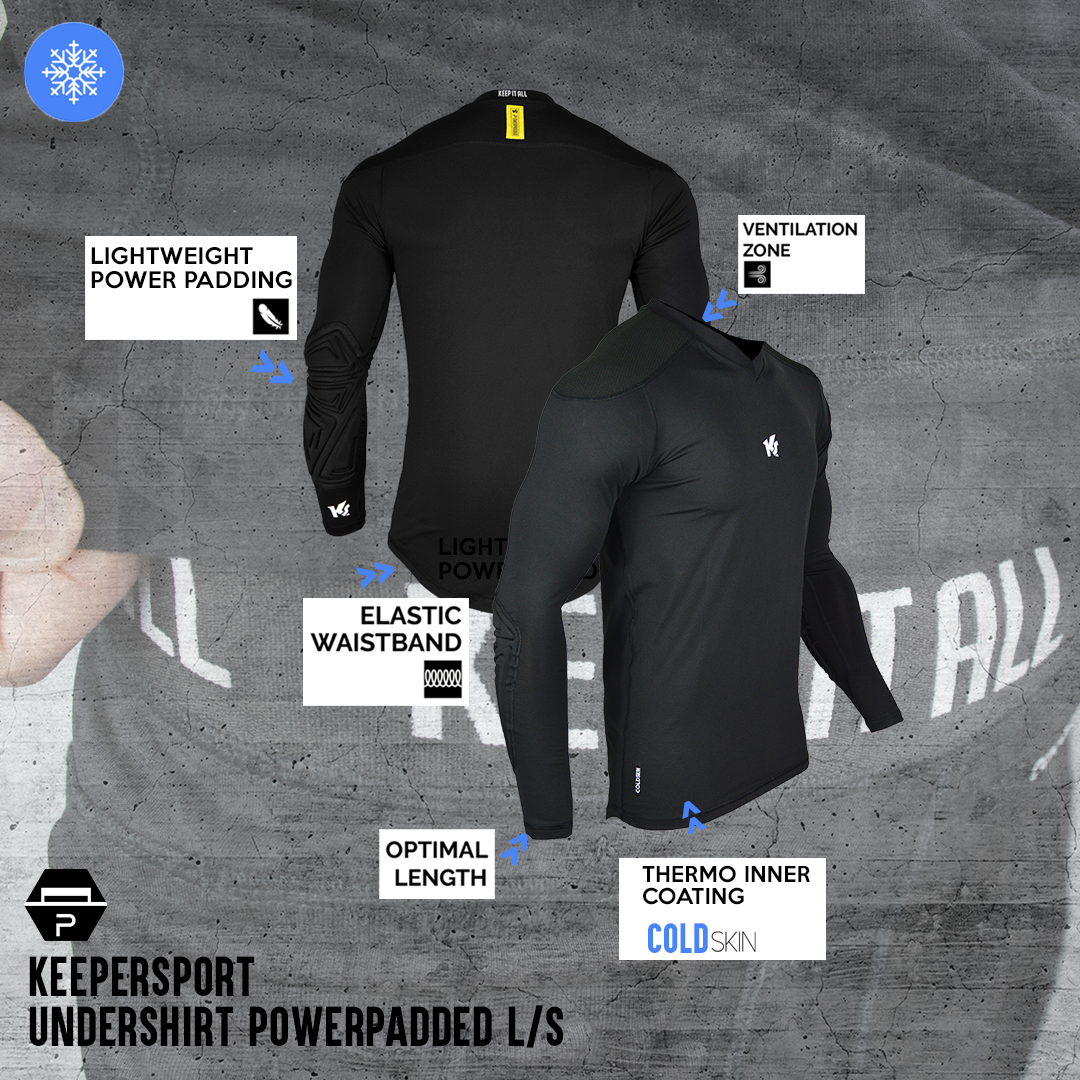 KEEPERsport Undershirt PowerPadded Coldskin l/s Junior image 6