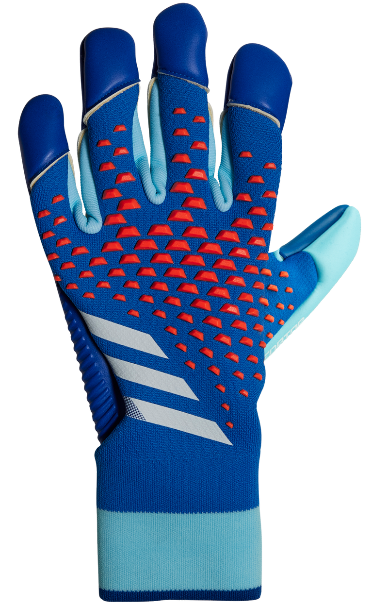 adidas Predator Pro Gloves - Blue, unisex soccer