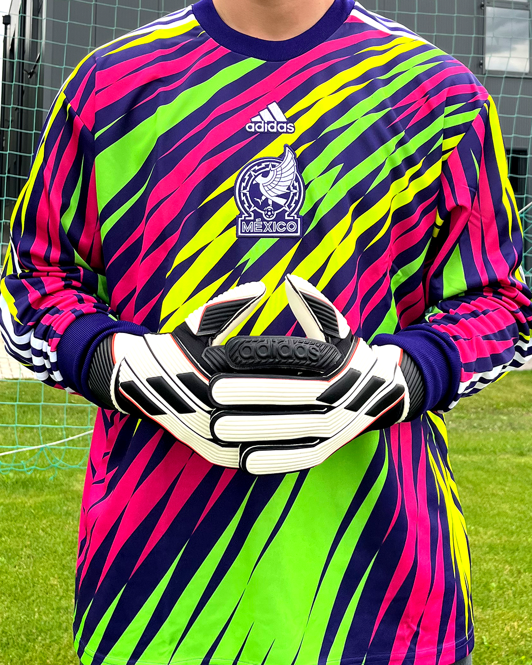 adidas Mexico Icon Goalkeeper Jersey - Purple