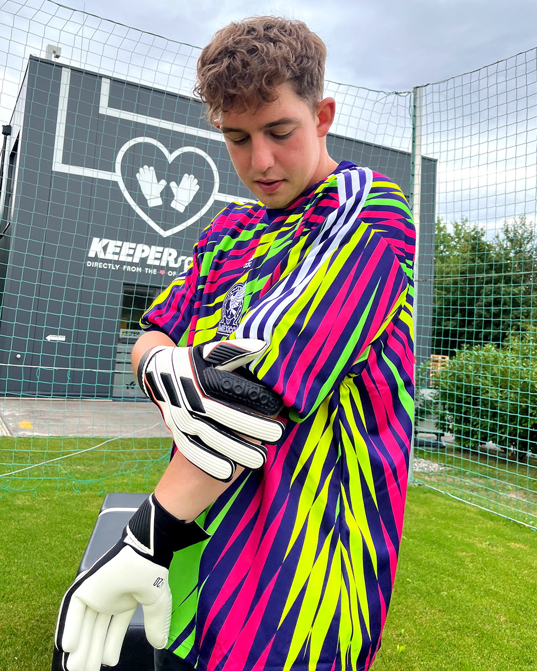 adidas Icon GK Shirt Mexico World Cup 2022 - purple