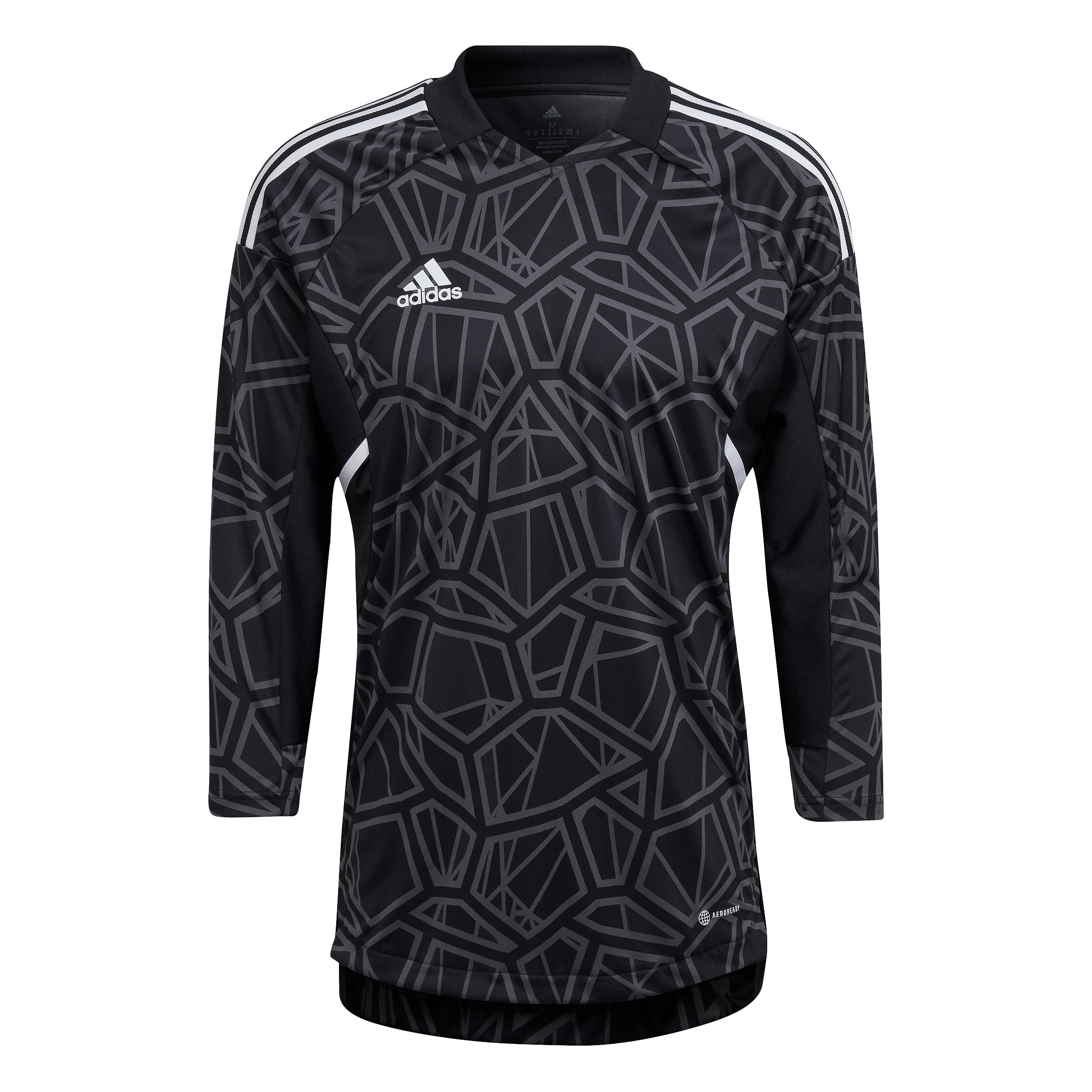 Adidas 80s Football soccer Goal Keeper Long Sleeve Shirt 