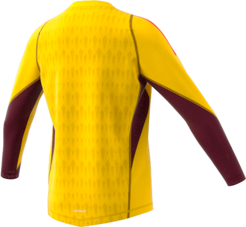 Adidas Youth Tiro 23 Competition Goalkeeper Long Sleeve Jersey, S / Team Yellow