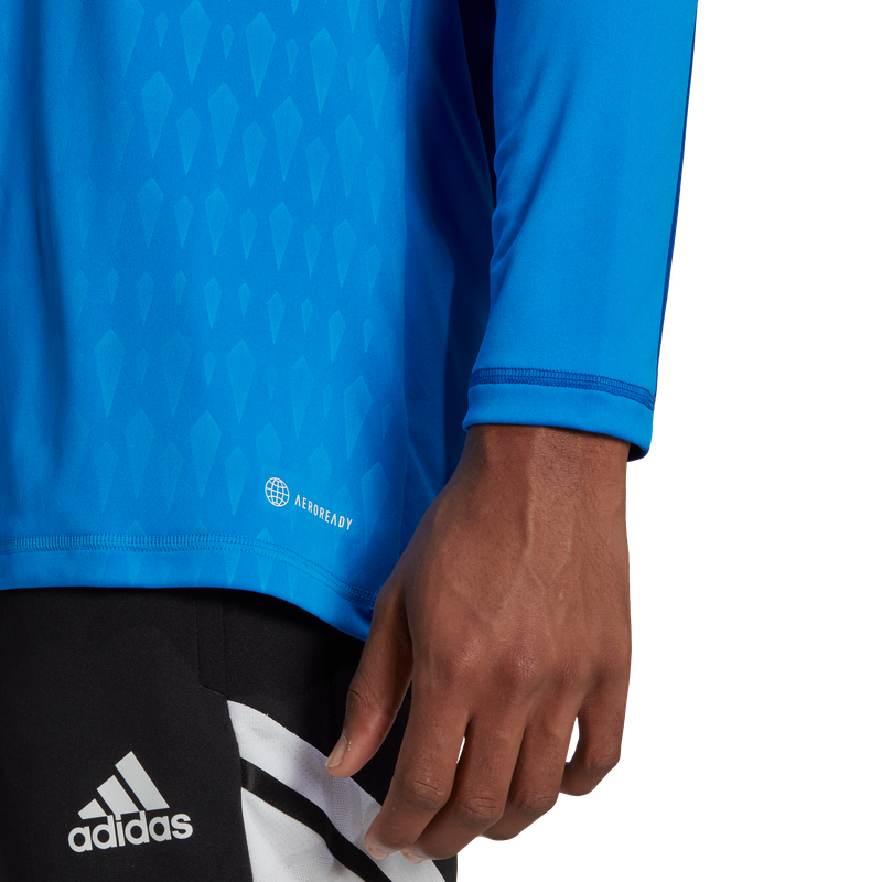 adidas Italy Tiro 23 Pro Jersey in Blue for Men