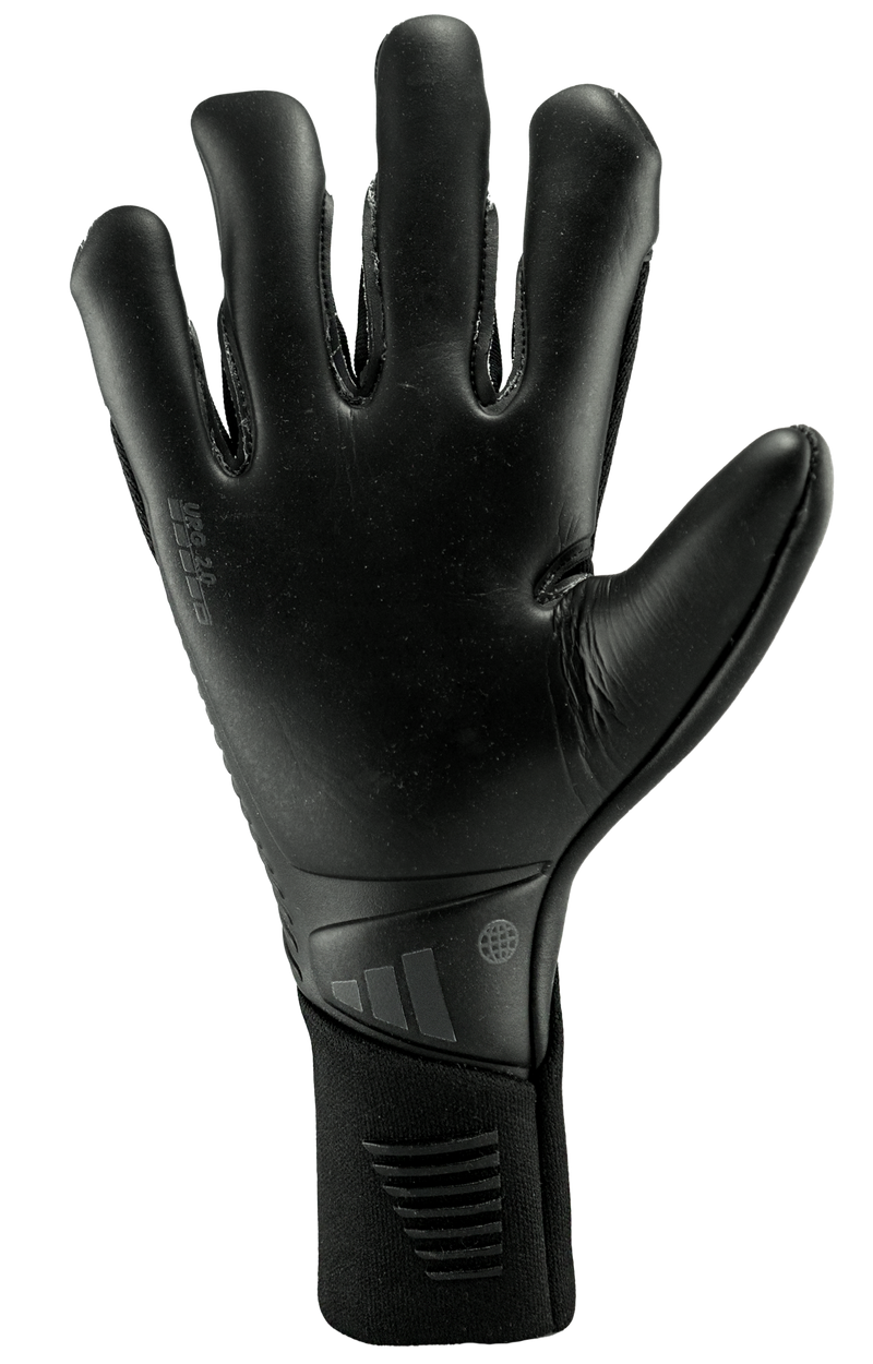 Adidas goalkeeper gloves black deals