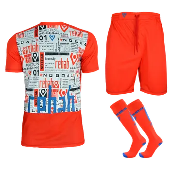 rehab GK Set Graphic red s/s